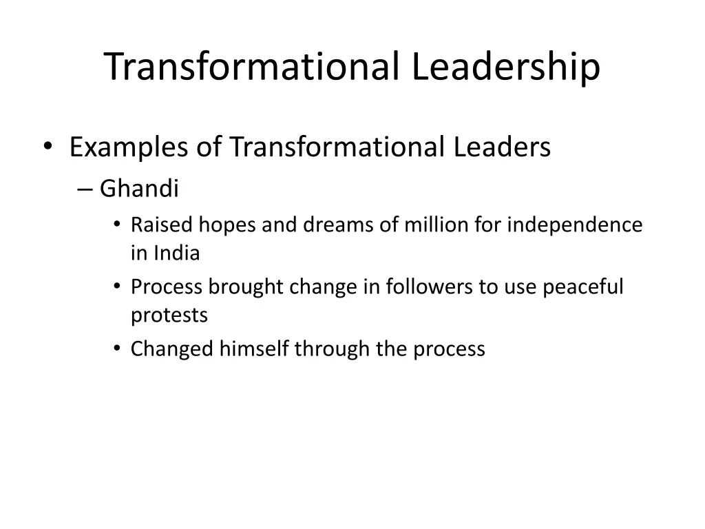 transformational leadership 4