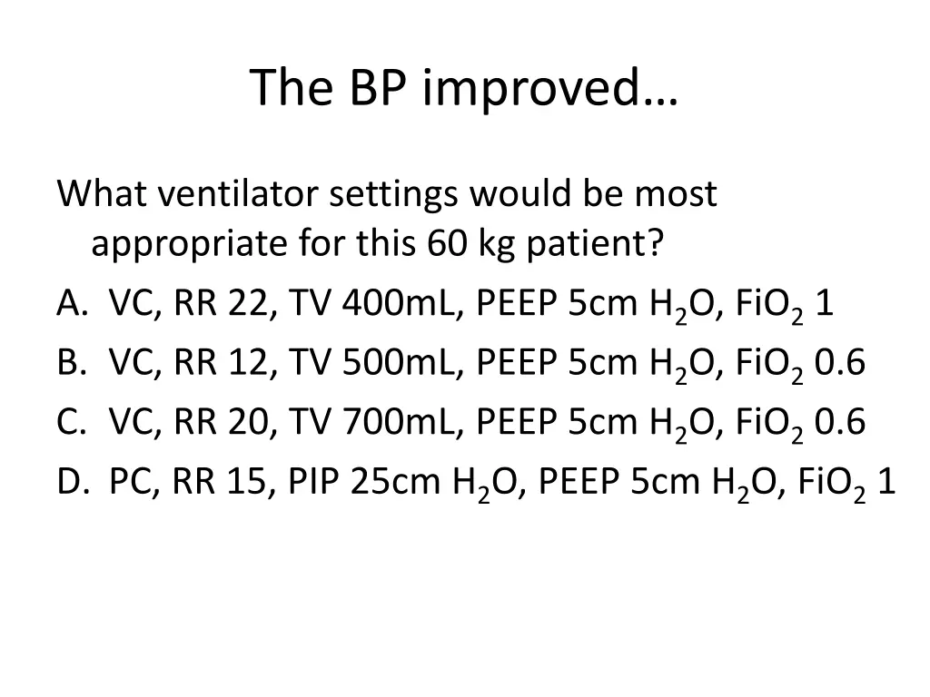 the bp improved