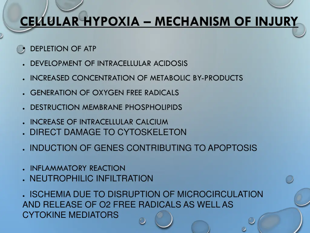 cellular hypoxia mechanism of injury