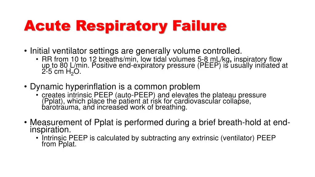 acute respiratory failure 2