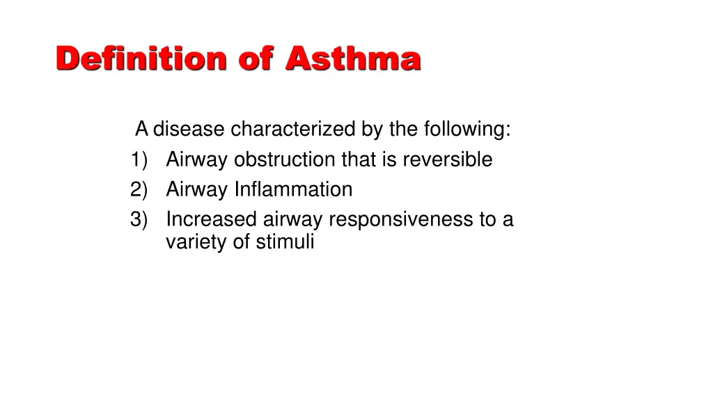 definition of asthma