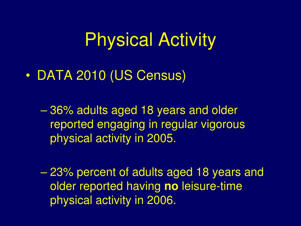 physical activity