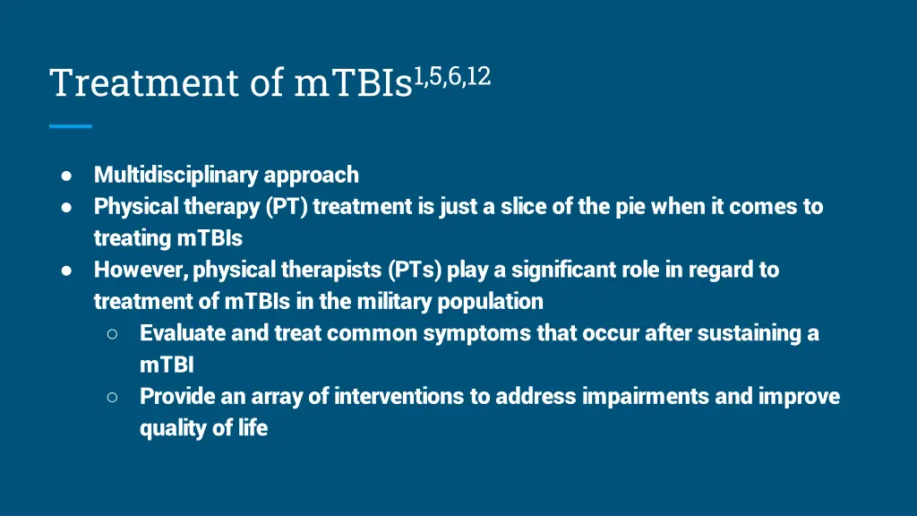 treatment of mtbis 1 5 6 12