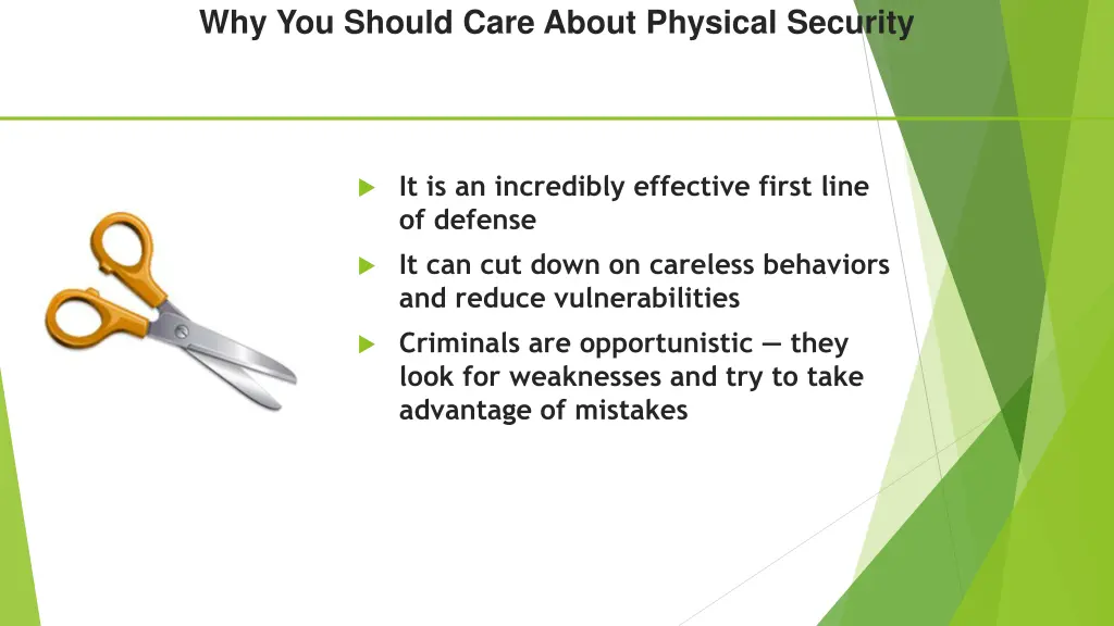 why you should care about physical security