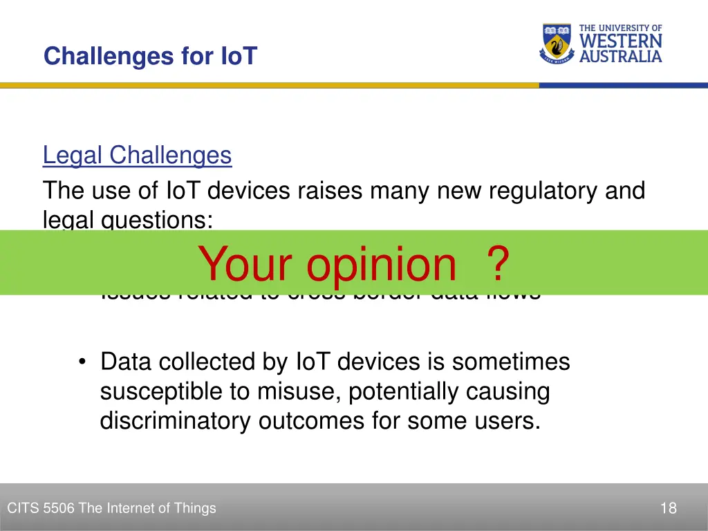 challenges for iot 3