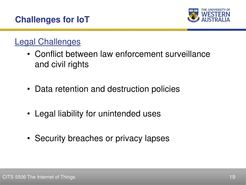 challenges for iot 4