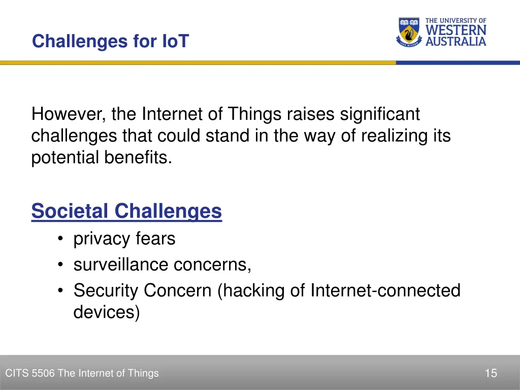 challenges for iot