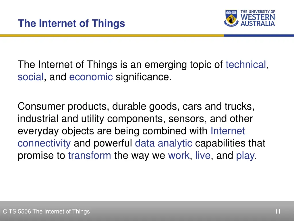 the internet of things 1