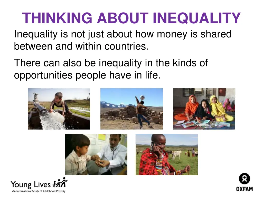 thinking about inequality inequality is not just