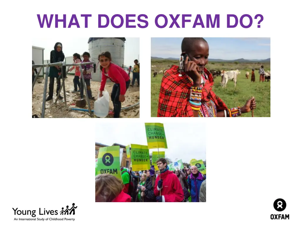 what does oxfam do