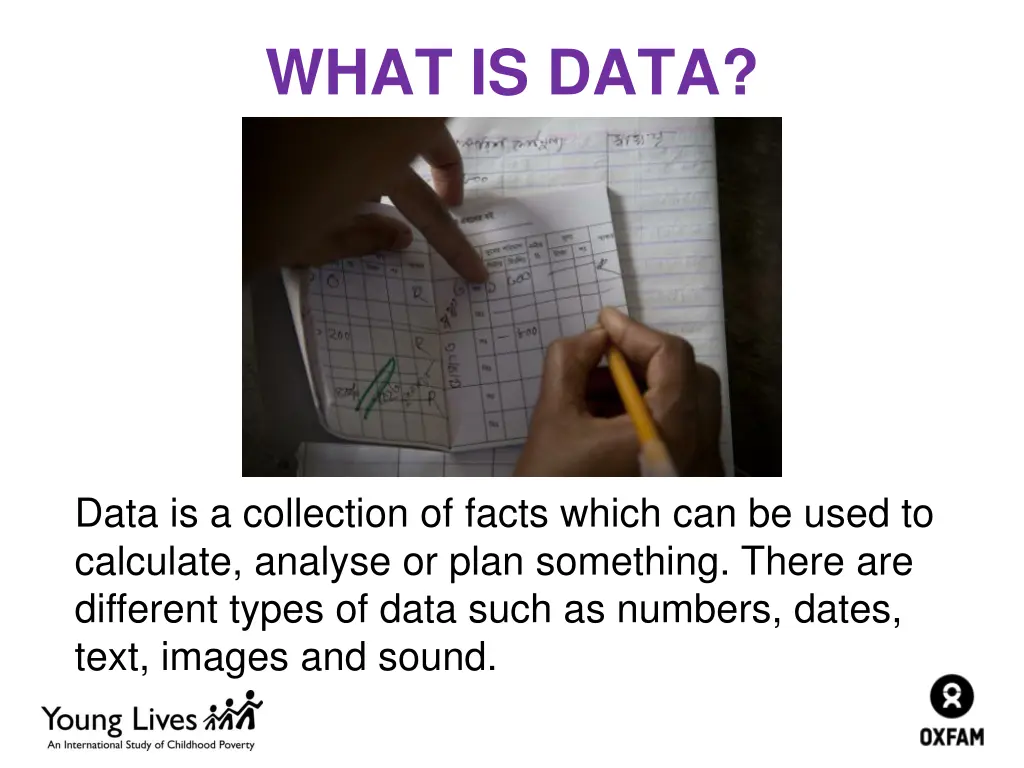 what is data