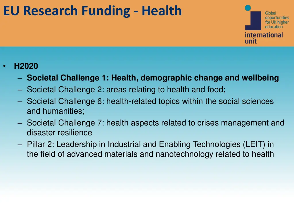 eu research funding health