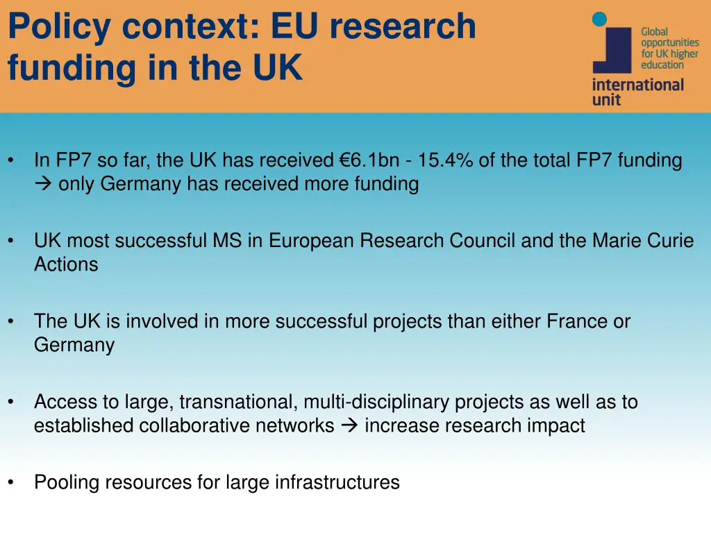 policy context eu research funding in the uk