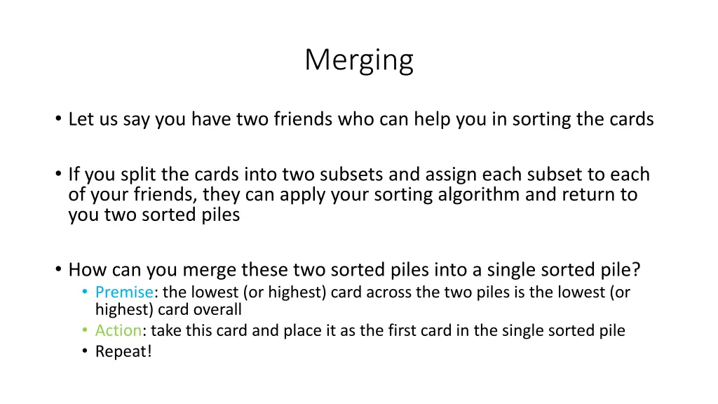 merging