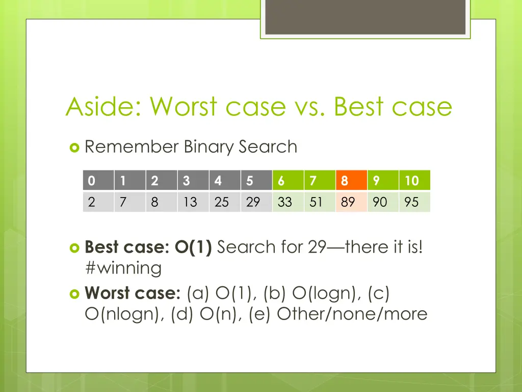 aside worst case vs best case 1