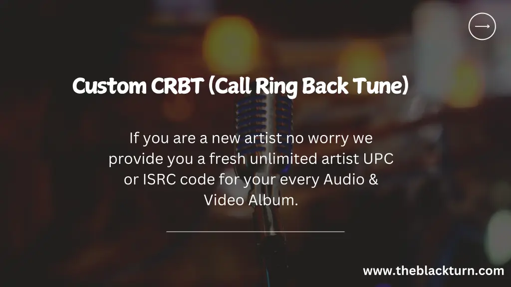 custom crbt call ring back tune