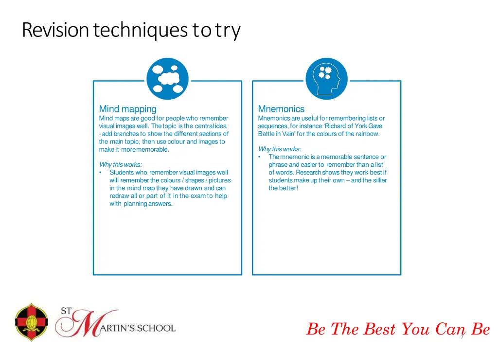 revision techniques totry 1