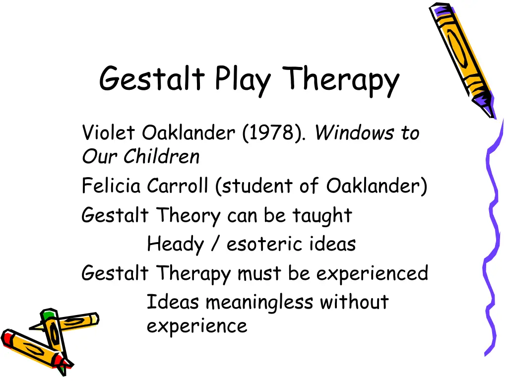 gestalt play therapy 1