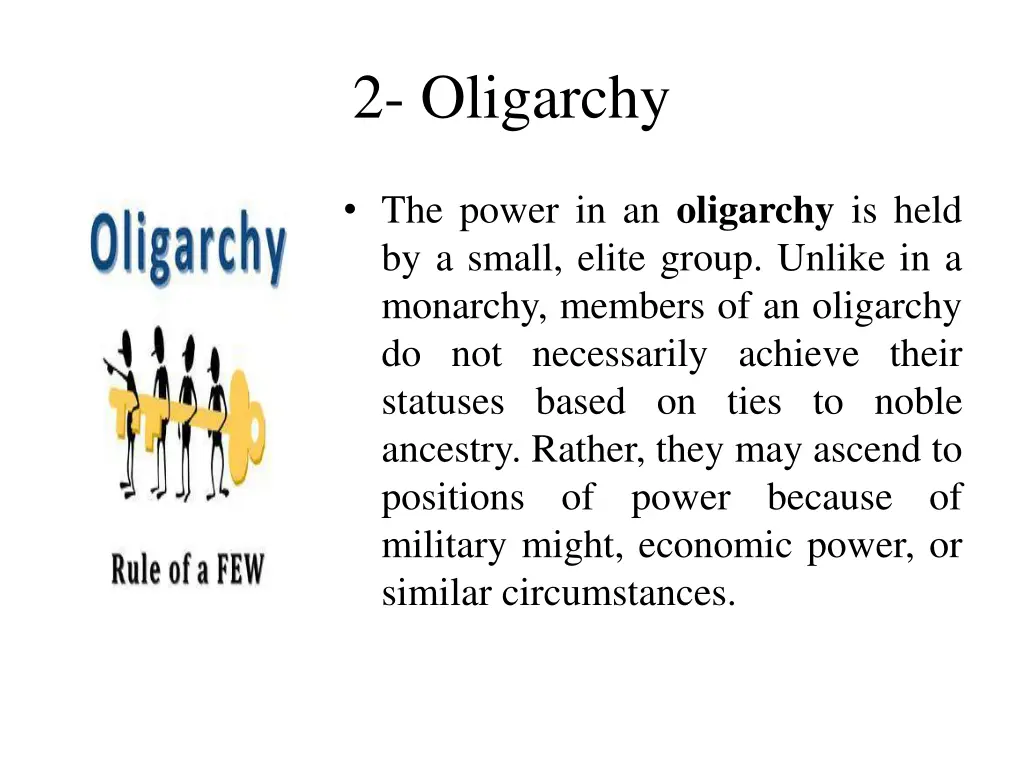 2 oligarchy