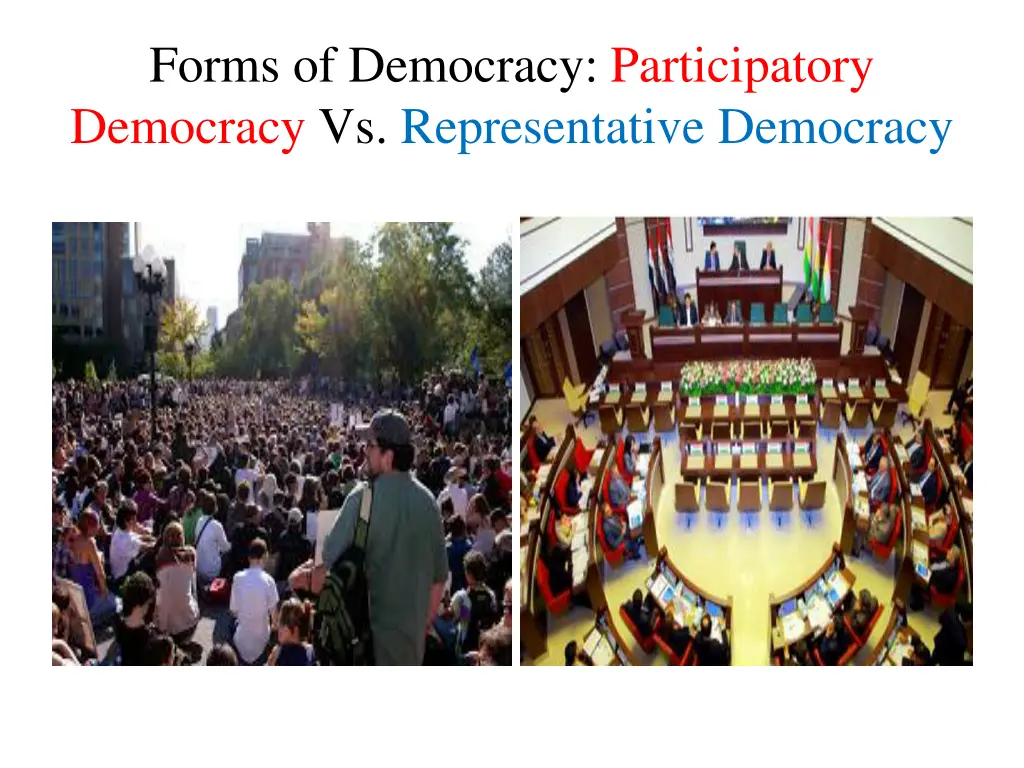 forms of democracy participatory democracy