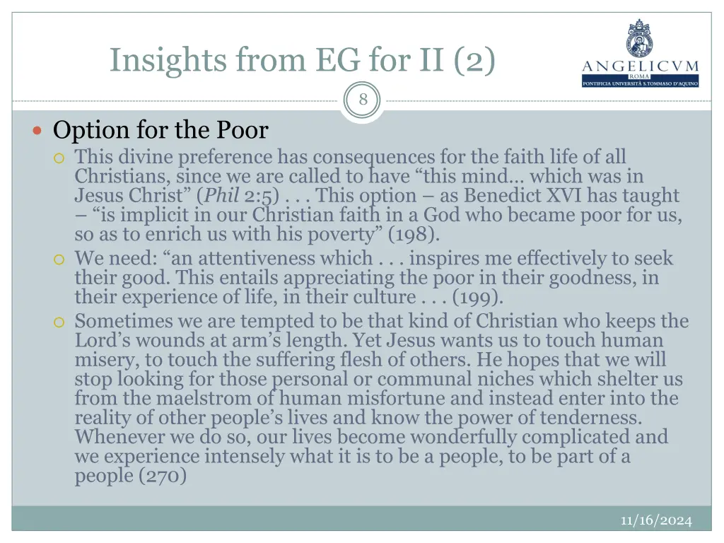 insights from eg for ii 2