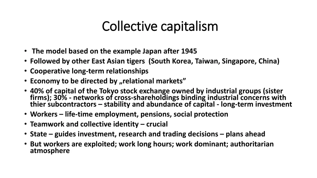 collective collective capitalism