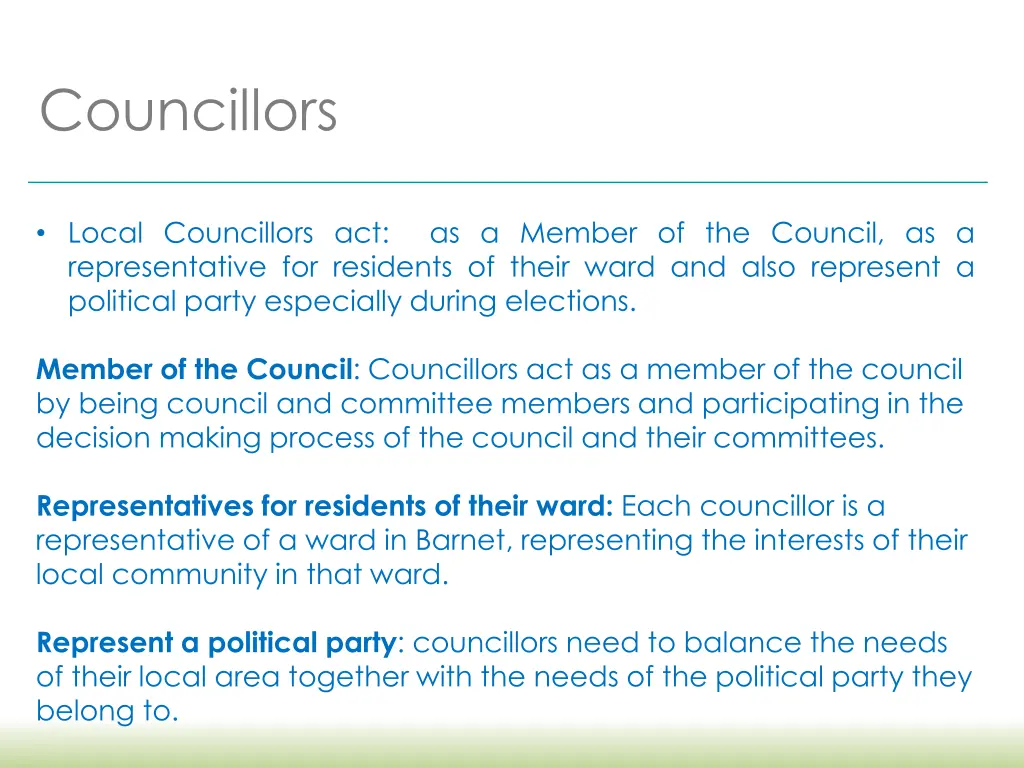 councillors 1