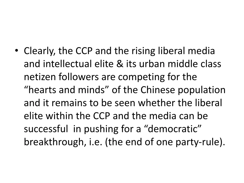 clearly the ccp and the rising liberal media