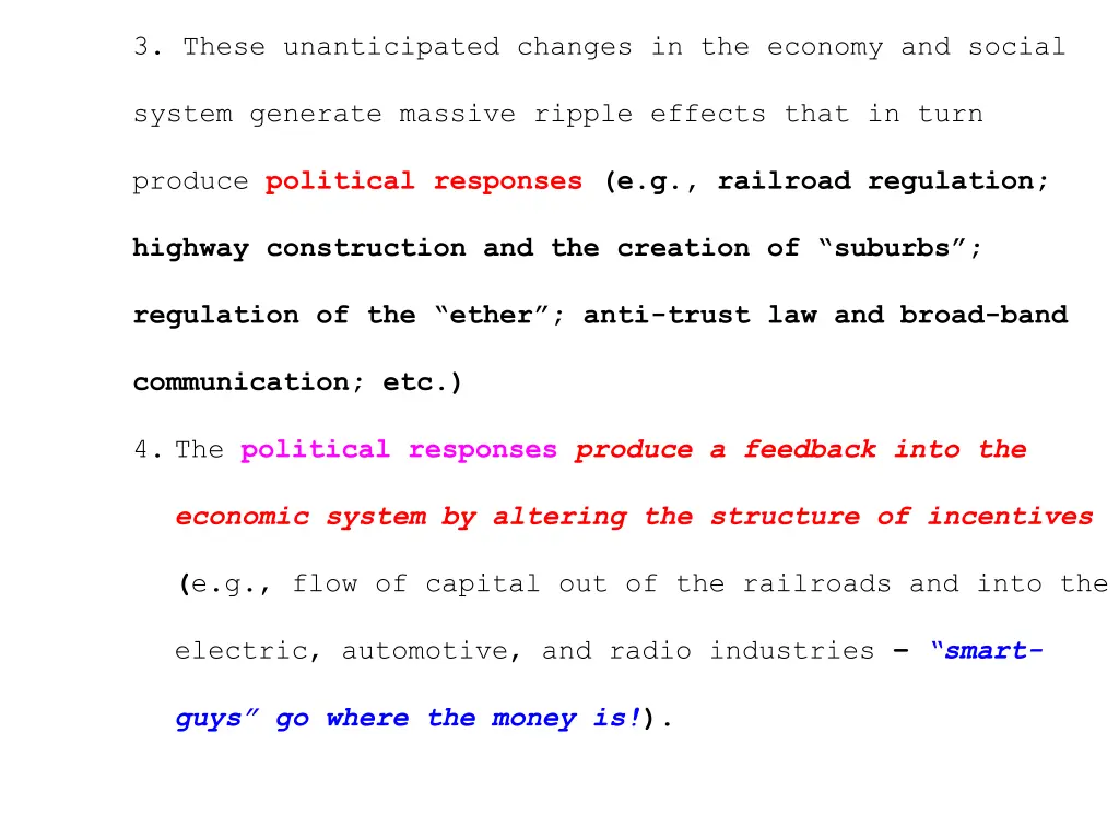 3 these unanticipated changes in the economy