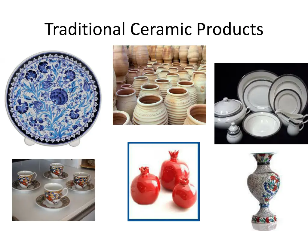 traditional ceramic products