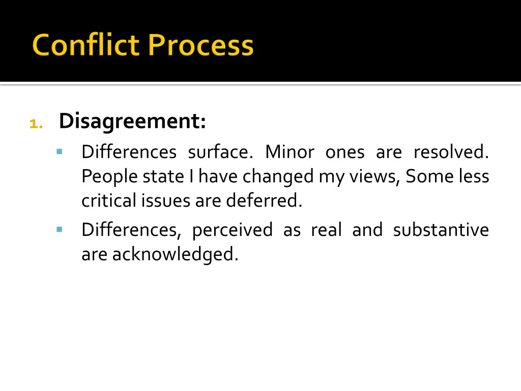 1 disagreement differences surface minor ones