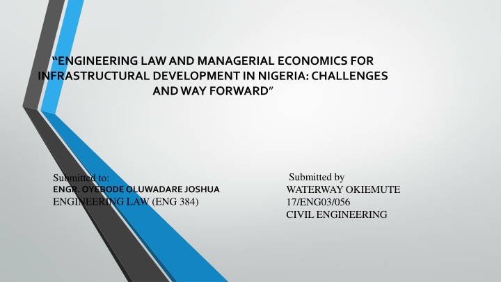 engineering law and managerial economics