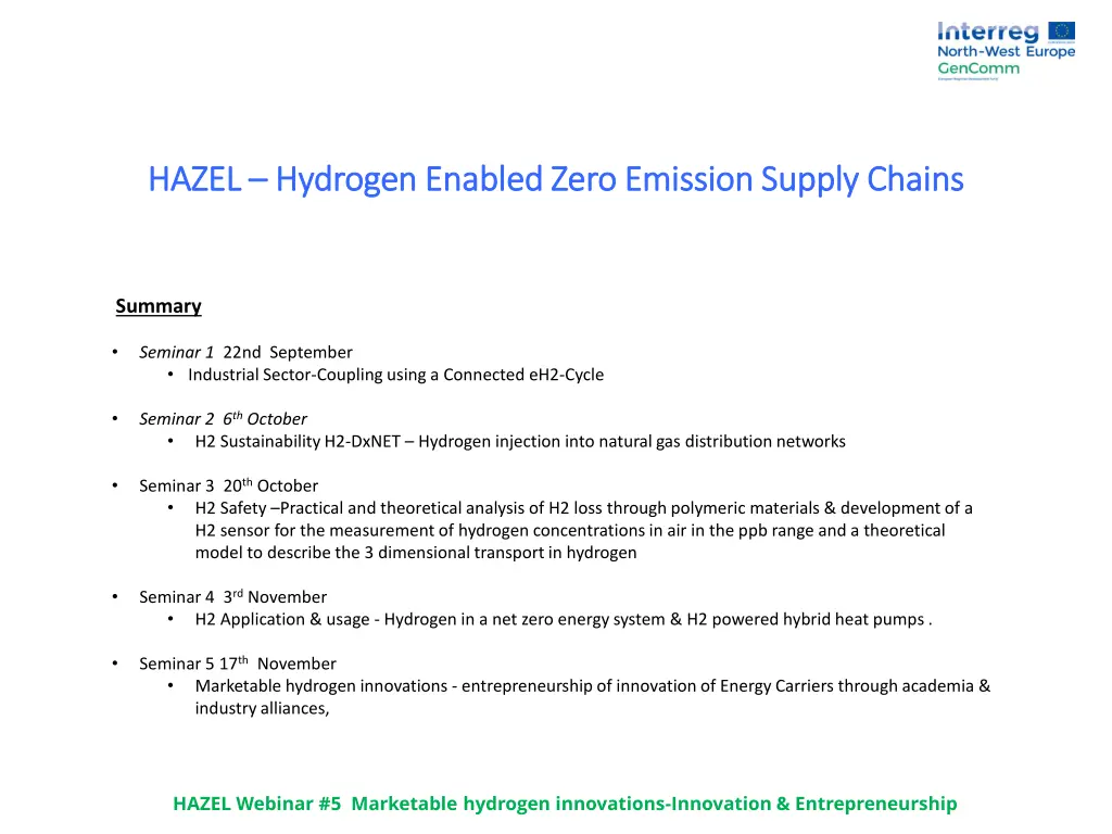 hazel hazel hydrogen enabled zero emission supply