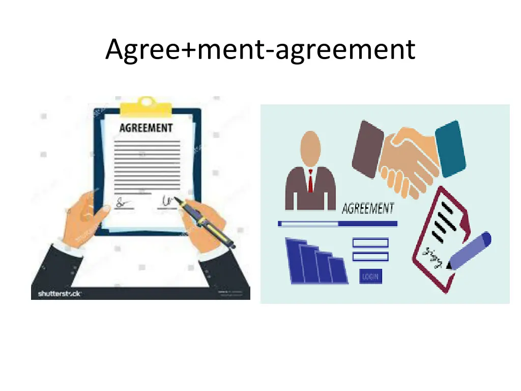 agree ment agreement