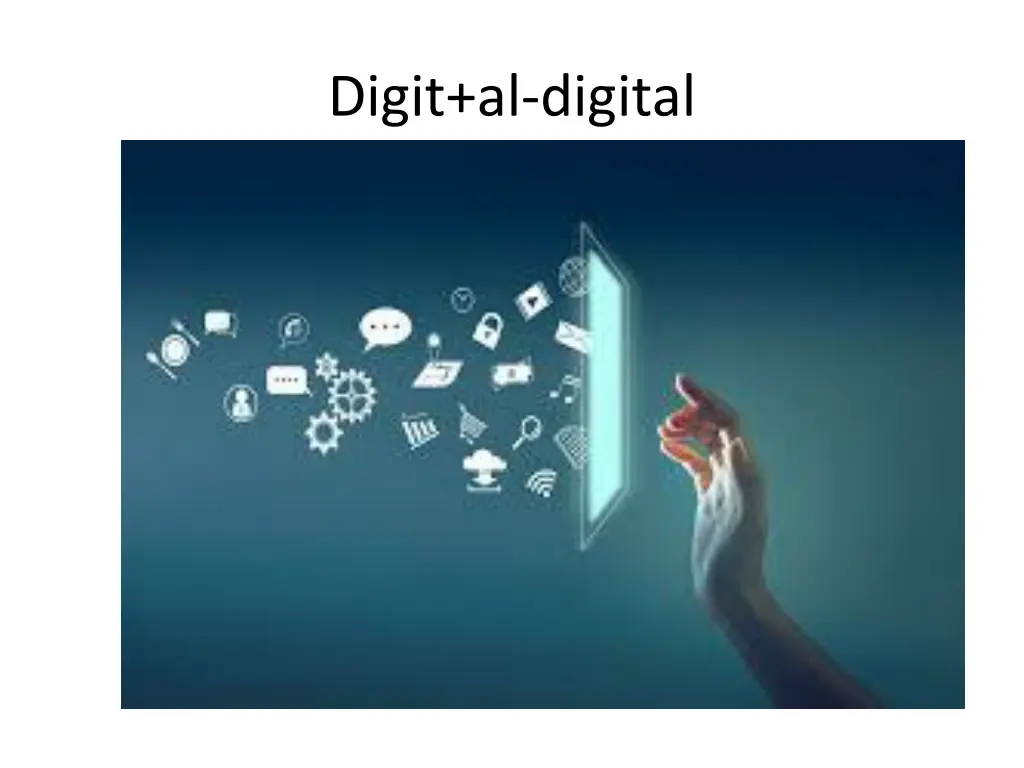 digit al digital