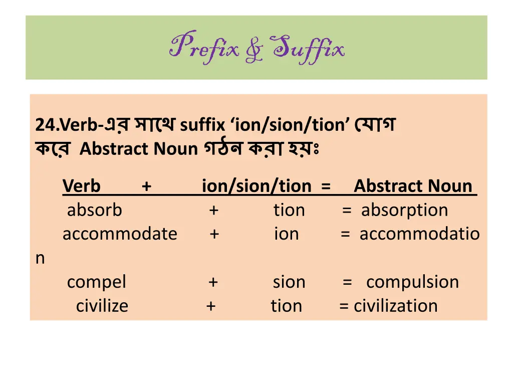 prefix suffix 28