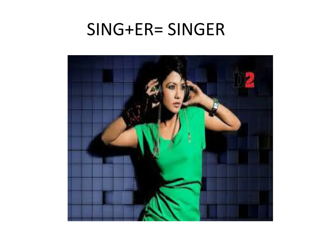 sing er singer