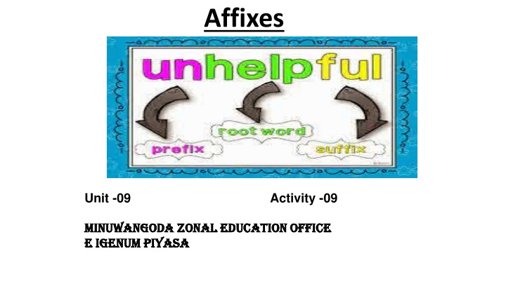 affixes