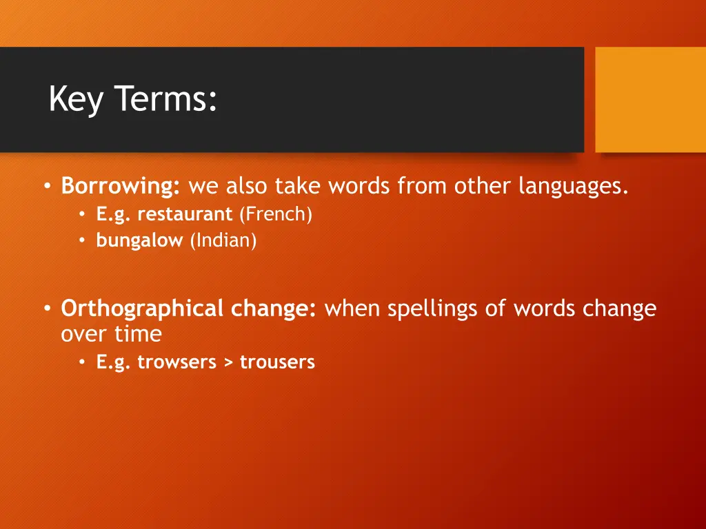 key terms 4