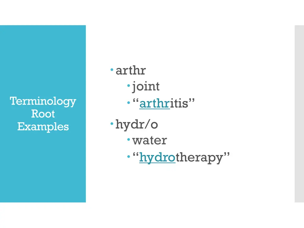 arthr joint arthr itis hydr o water hydro therapy