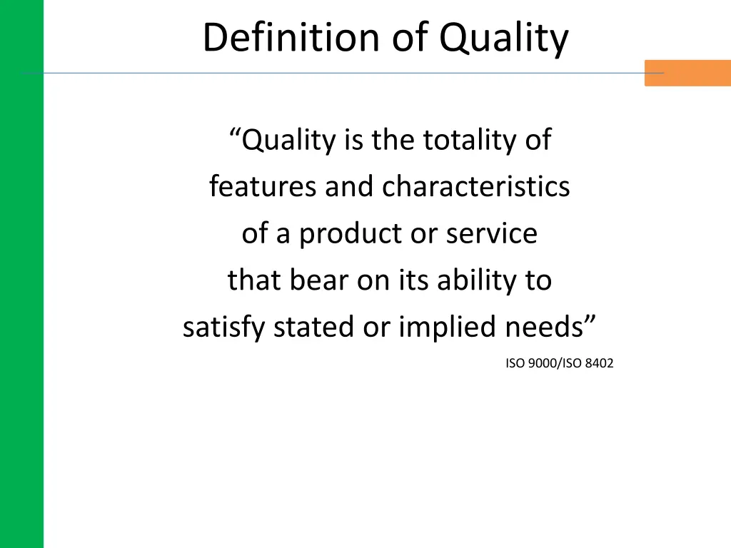 definition of quality 1