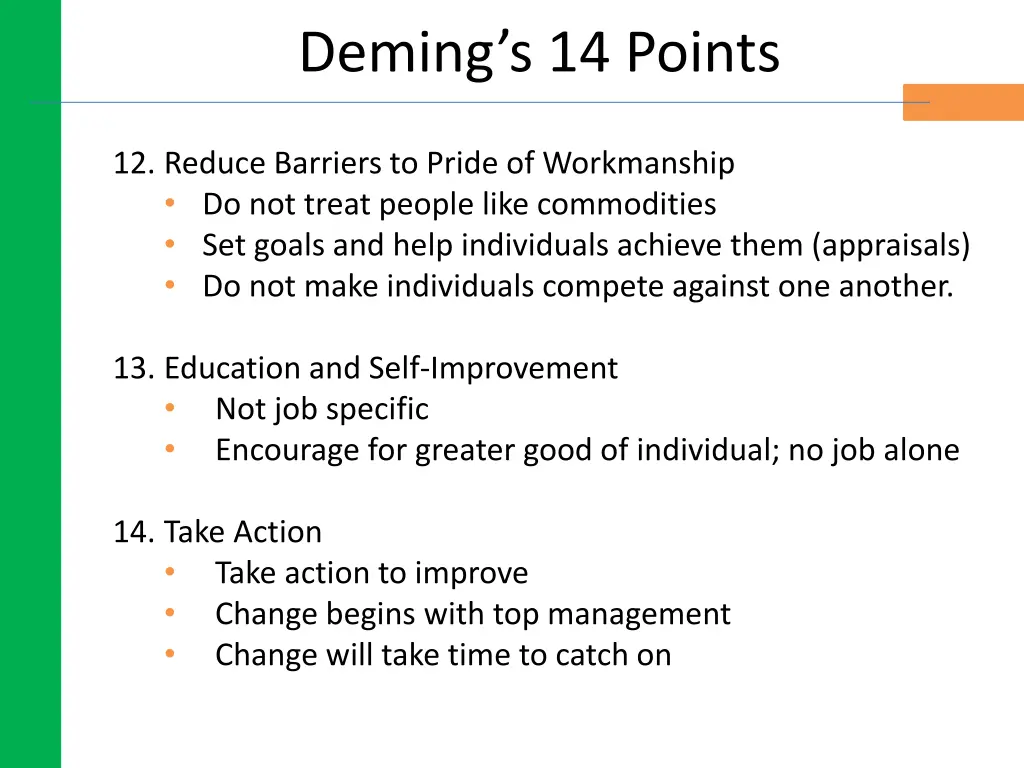 deming s 14 points 4