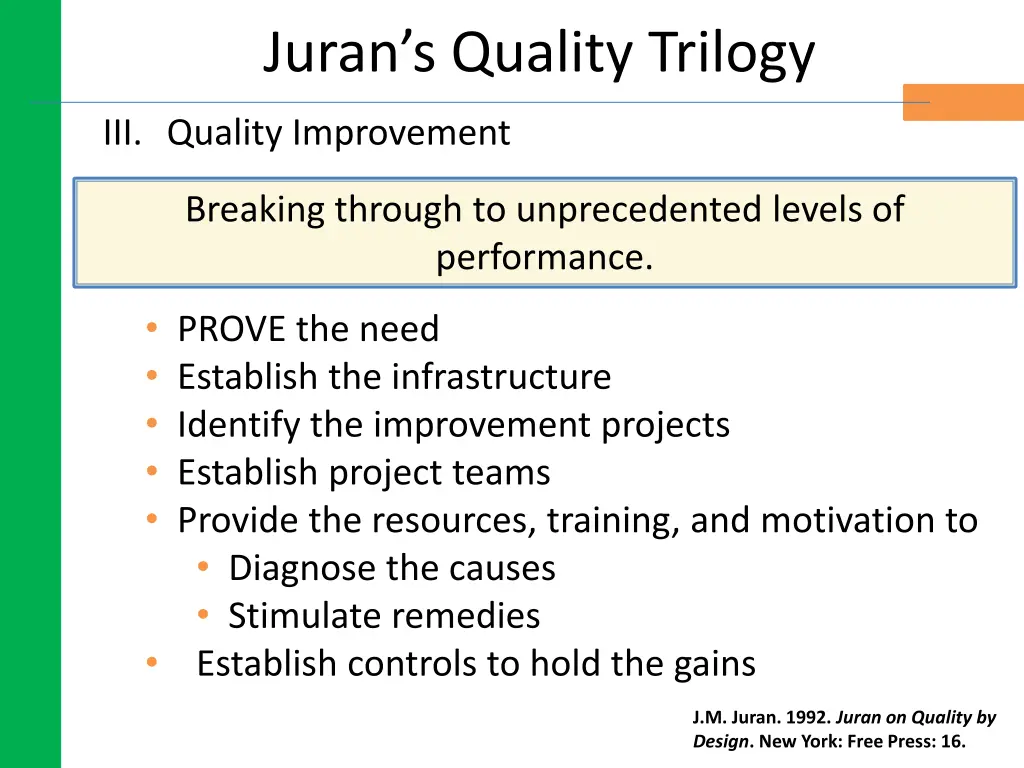 juran s quality trilogy 2