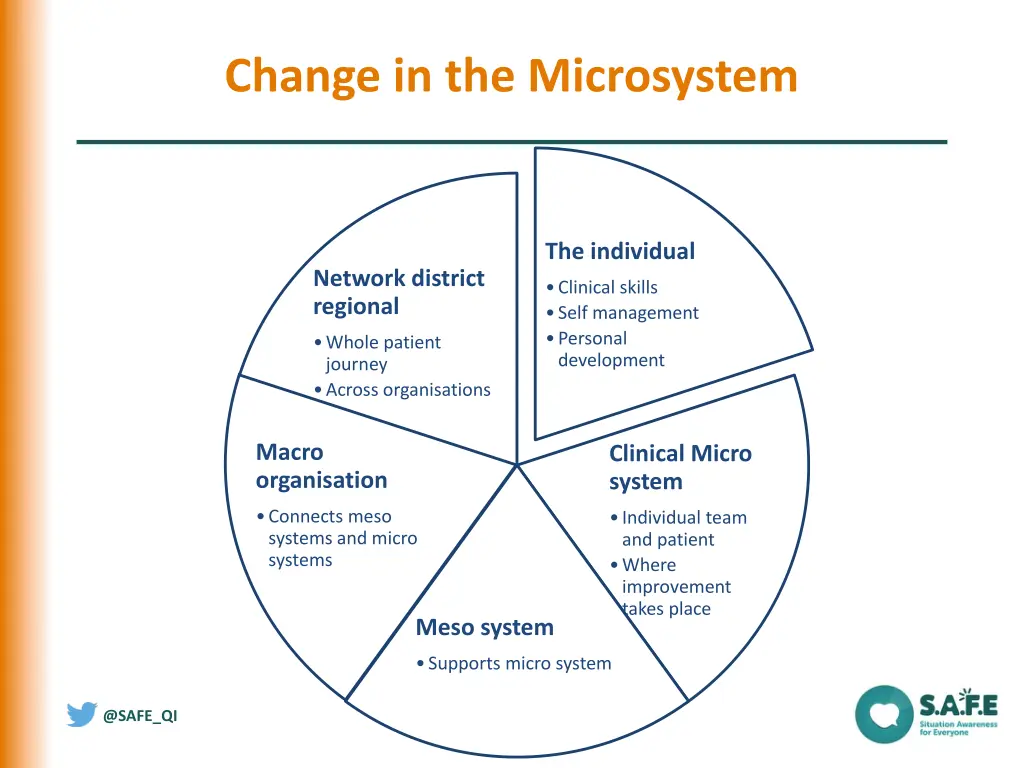 change in the microsystem