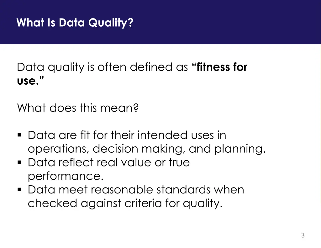 what is data quality