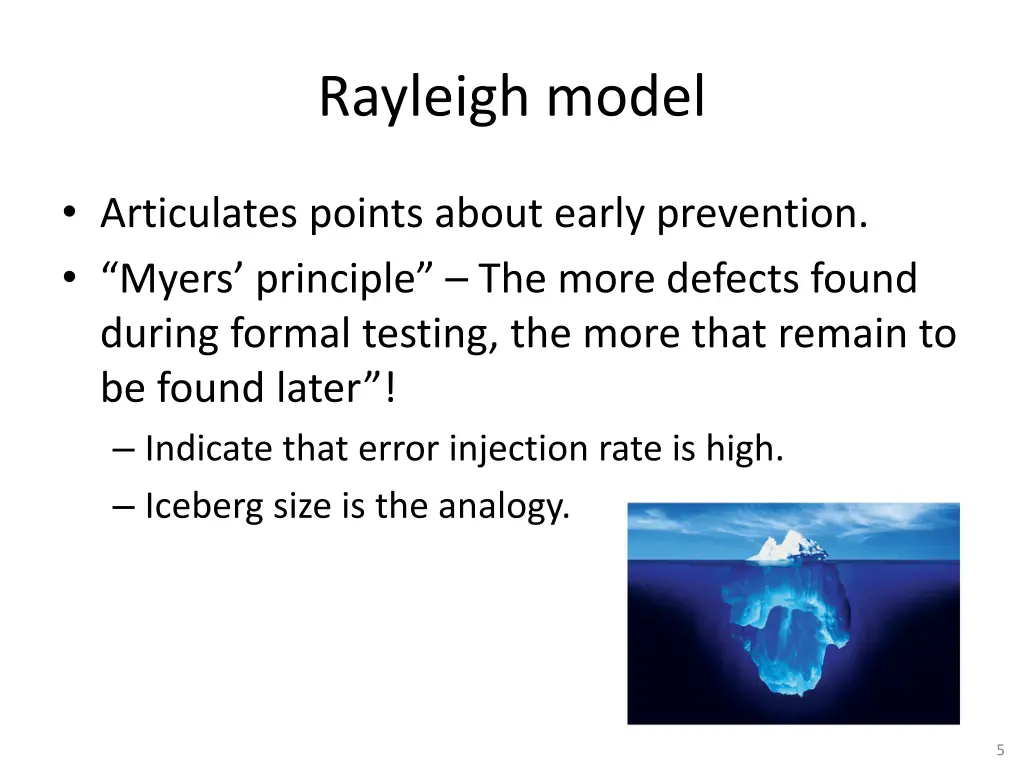 rayleigh model