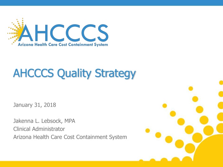 ahcccs quality strategy