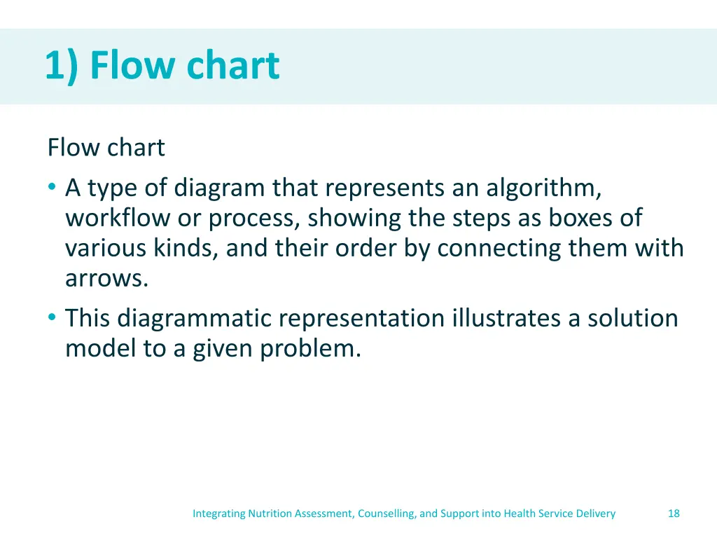 1 flow chart