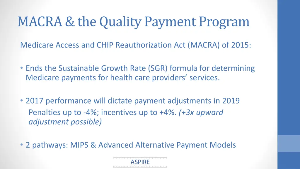 macra the quality payment program