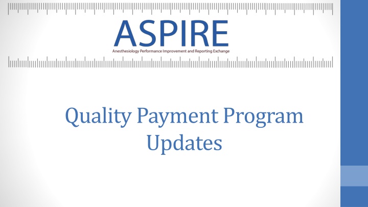 quality payment program updates